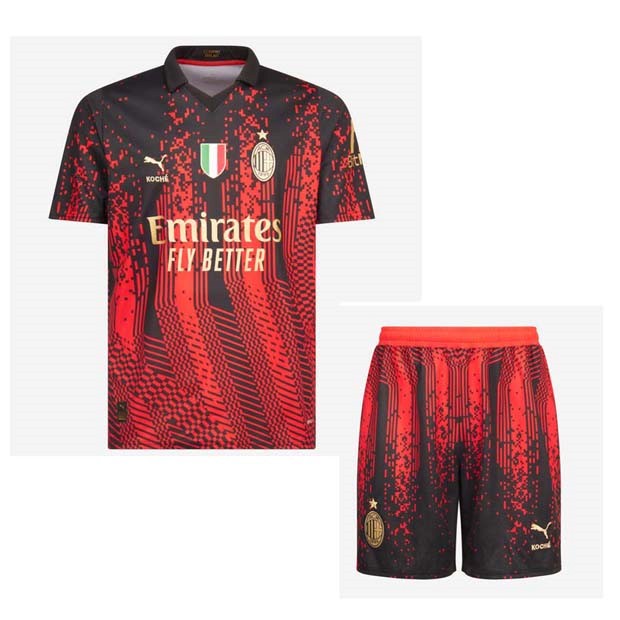 Maglia AC Milan 4th Bambino 22/23 Rosso